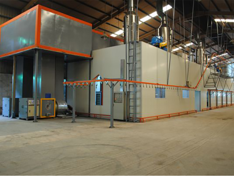 生物加热涂装生产线