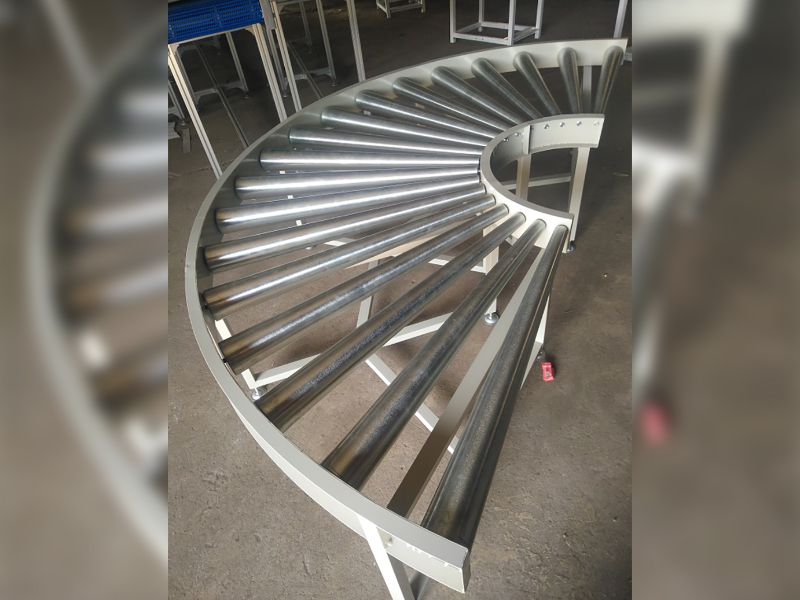 180度动力拐弯机流水线